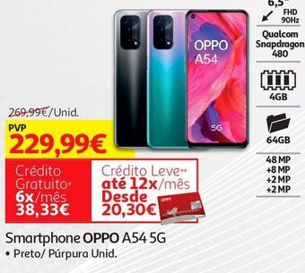 Auchan Smartphone oppo promoção