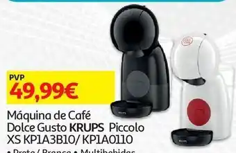 Auchan Maquina cafe dolce gusto krupspiccolo promoção