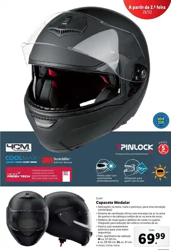 Crivit Capacete Modular