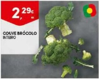 Continente Couve Brócolo Inteiro promoção