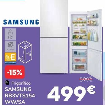 Conforama Frigorífico combinada samsung promoção