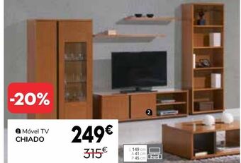 Conforama Móvel tv promoção