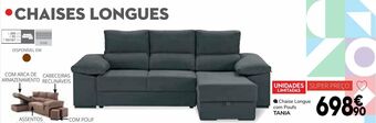 Conforama Chaise longue promoção
