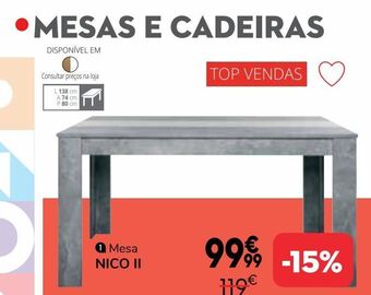 Conforama Mesa promoção