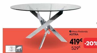 Conforama Mesa promoção