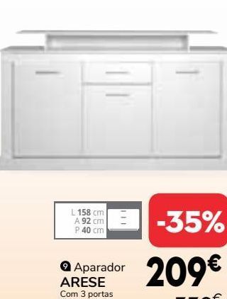 Conforama Aparador sala de estar promoção
