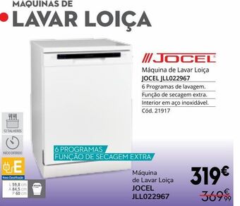 Conforama Lava louças jocel promoção