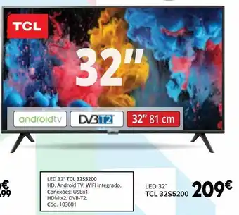 Conforama Smart tv tcl promoção