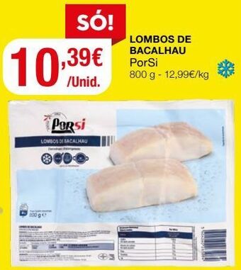 Intermarché Bacalhau porsi promoção
