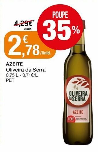 Intermarché Azeite extravirgem oliveira da serra promoção