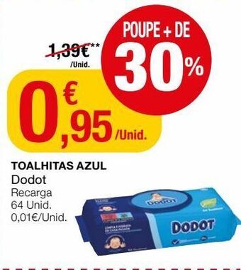 Toalhas umedecidas dodot