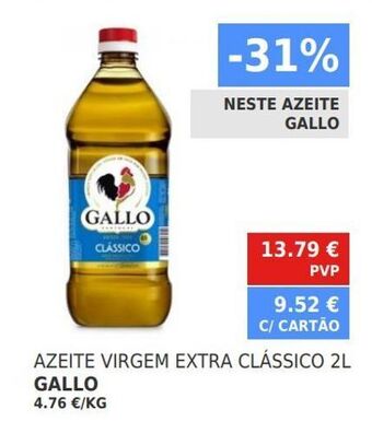Minipreço Azeite virgem gallo promoção