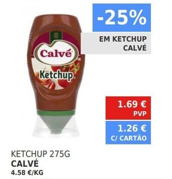 Minipreço Ketchup calvé promoção