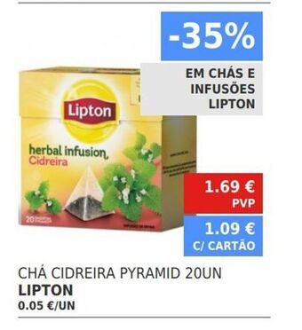 Minipreço Chá lipton promoção