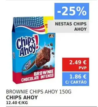 Minipreço Brownie chips ahoy! promoção