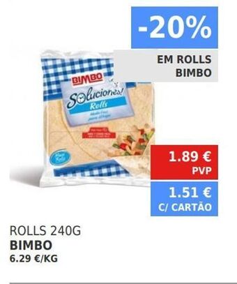 Minipreço Alimentação bimbo promoção