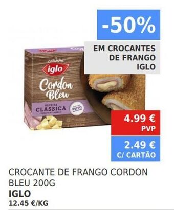 Nuggets de frango iglo
