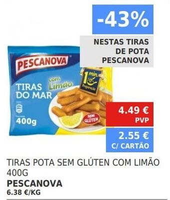 Minipreço Palitos de peixe pescanova promoção