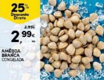 Continente Amêijoa Branca Congelada promoção