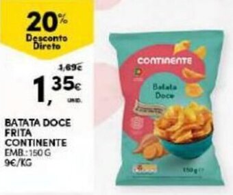 Batata Doce Frita Continente 150g