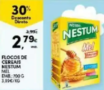 Continente Flocos de Cereais Cereais Nestum Mel 700g promoção