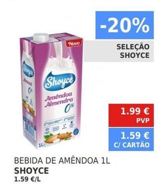 Minipreço Bebida de amêndoa shoyce promoção