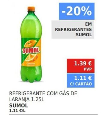 Minipreço Refrescos sumol promoção