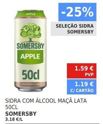 Minipreço Sidra somersby promoção