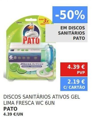 Minipreço Pastilhas para wc pato promoção