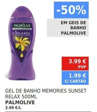 Minipreço Gel de banho palmolive promoção