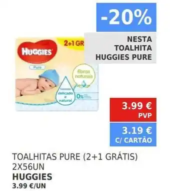 Toalhas umedecidas huggies