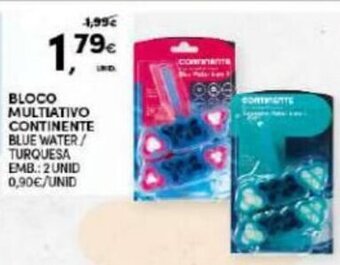 Continente Bloco Multiativo Continente 2 Unid promoção