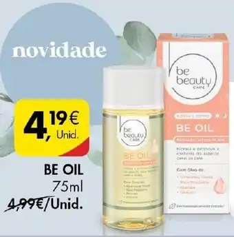 Pingo Doce Be Oil 75ml promoção