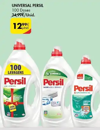 Pingo Doce Universal Persil 100 Doses promoção