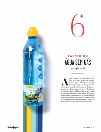 El Corte Inglés Água promoção