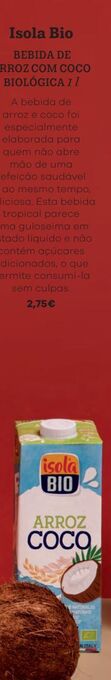 El Corte Inglés Bebida de arroz promoção