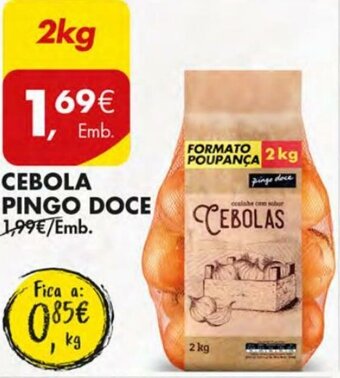 Pingo Doce Cebola Pingo Doce 2kg promoção