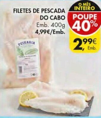 Filetes de Pescada do Cabo 400g