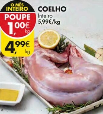 Pingo Doce Coelho promoção