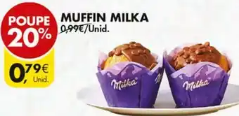 Pingo Doce Muffin Milka promoção