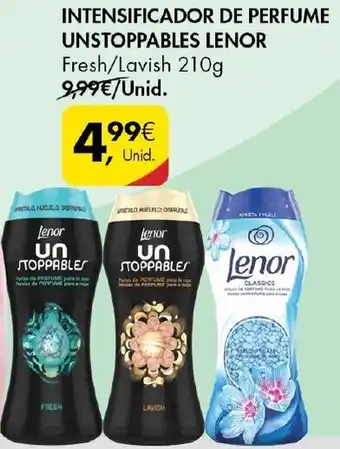 Pingo Doce Intensifecador de Perfume Unstoppables Lenor 210g promoção