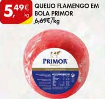 Pingo Doce Queijo Flamengo em Bola Primor promoção