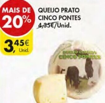 Pingo Doce Queijo Prato Cinco Pontes promoção