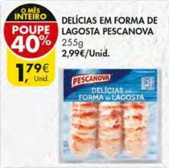 Delícias em Forma de Lagosta Pescanova 255g
