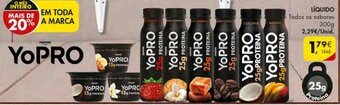 Pingo Doce YoPro Líquido 300g promoção