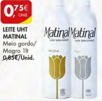 Pingo Doce Leite UHT Matinal 1lt promoção