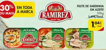 Pingo Doce Filate de Sardinha 100g promoção