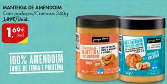 Pingo Doce Manteiga de Amendoim 340g promoção