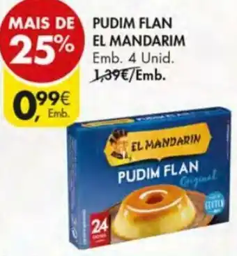 Pingo Doce Pudim Flan El Mandarim 4 Unid promoção