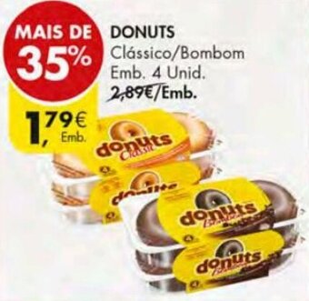 Pingo Doce Donuts 4 Unid promoção